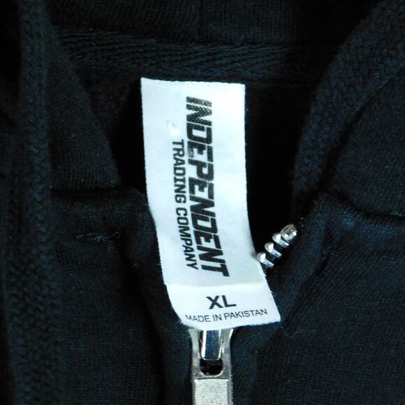 The National Sad Dads Hoodie Size XL Full Zip Tour Merch Black Double Sided - Picture 3 of 5